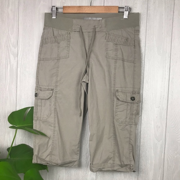 One 5 One Elastic Tie Waist Cargo 